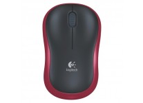 Logitech M185 pelė Raudona