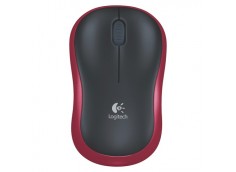 Logitech M185 pelė Raudona